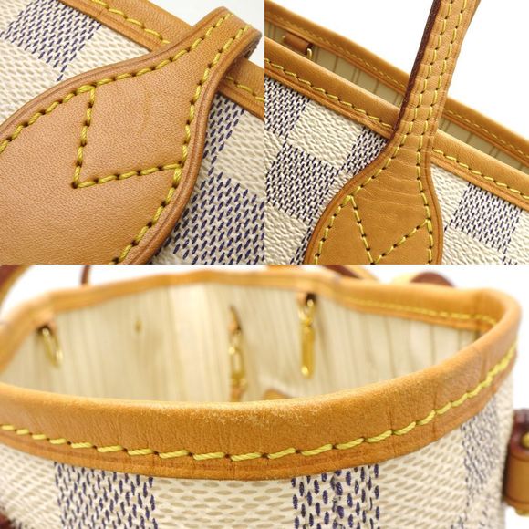 Louis Vuitton Damier Azur Neverfull PM Tote Bag - Picture 4 of 7